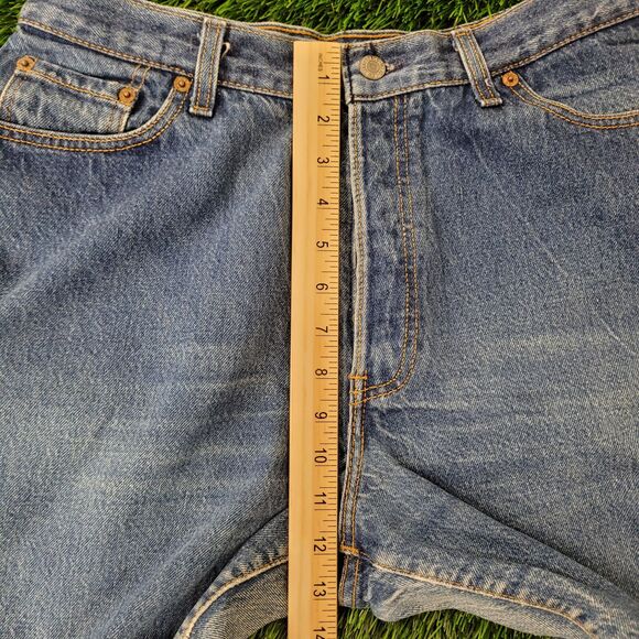 Vintage 501 LEVIS Tapered Chic Mom Jeans Womens 10 30x30 - Picture 16 of 16